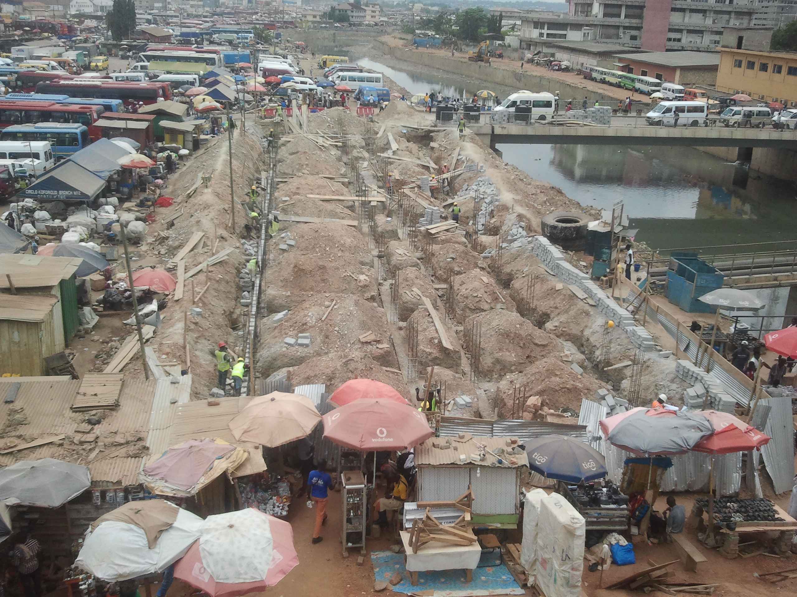 Kwame Nkrumah Circle Interchange and Ring Road Flyover